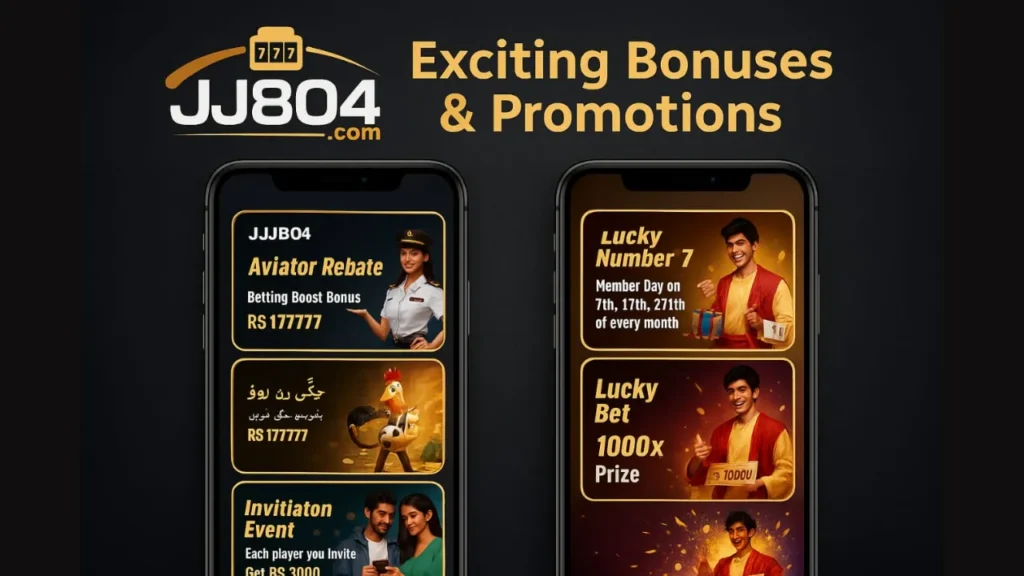 JJ804 Game rewards
